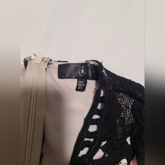 Black Lace Romper - Picture 2 of 3